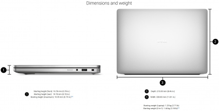 Ноутбук Dell Pro 13 Plus Intel Ultra 7 266V / 16GB LPDDR / 1Tb SSD / 13,3" 1920x1200 IPS AG 300 nits, 800:1, 45% NTSC / Intel Graphics /WiFi/BT/TPM /FRP/ Thunderbolt /CamFHD/45Wh/BacklitKB/ Linux/ Silver/1Y (Pro13Plus-7613) (id 38661)