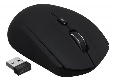Мышь компьютерная/ Беспроводная мышь ACER OMR050 Wireless Dual Mode Mouse 1600dpi (6but) black (id 27301)