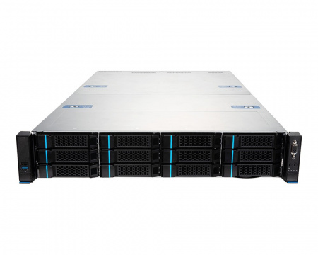 Серверная платформа MSI 2U S2205-01 2*LGA4677 up to 350W / 32*DDR5 RDIMM / 12*3.5 SAS/SATA/NVME / 3*FHFL Gen4 x16 + 4*FHHL Gen4 x8 / 2*M.2 2280-110 NVME / IPMI 2.0 / OCP 3.0 Gen5 x16 / miniDP / 1+1*2000W / Rails (id 57415)