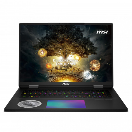 Ноутбук MSI Titan 18 HX Dragon Edition A2XWJG-205RU Intel Core Ultra 9-285HX / 64GB DDR5 / 2*2TB SSD / 18" (3840x2400) IPS, MiniLED, 120Hz, HDR1000 / NVIDIA RTX 5090 24GB / 2*TB5 / LAN / WiFi / BT / CAM / 99.9Whr / 400W ext / Win 11 Home / 1Y (id 41523)