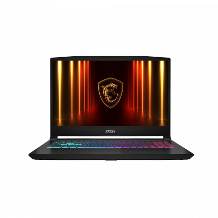 Ноутбук MSI Katana 15 HX B14WFK-618XRU Intel Core i5-14450HX / 16GB DDR5 / SSD 1TB / 15.6" (1920x1080) IPS Anti-Glare, 144Hz, 250nits / NVIDIA GeForce RTX 5060 8GB / LAN / WiFi / BT / CAM / 75Whr / 240W ext / NoOS / Black / 1Y (id 37450)