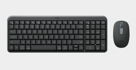 Комплект (клавиатура + мышь)/ Logitech Wireless MK250 Compact Bluetooth Wireless Combo-GRAPHITE (id 39904)