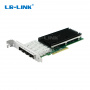 Сетевой адаптер PCIE 10GB FIBER 4SFP+ LREC9804BF-4SFP+ 94F4486 LR-LINK (id 32552)