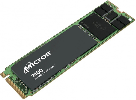 Micron SSD 7450 PRO, 480GB, M.2(22x80mm), NVMe, PCIe 4.0 x4, 3D TLC, R/W 5000/700MB/s, IOPs 280 000/40 000, TBW 800, DWPD 1 MICRON (id 16514)