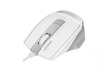 Мышь A4Tech Fstyler FM45S Air белый/серебристый оптическая 2400dpi silent USB 7but (FM45S AIR USB (SILVER WHITE)) (id 39941)