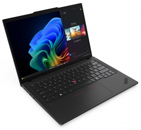 Ноутбук Lenovo ThinkPad T14 Gen 6/ Ultra 7 258V/ 32Gb LPDDR/ 1TB/ 14"(1920x1200) IPS 400nits AG 45% NTSC/ Intel Arc Graphics/ LAN/ WiFi/ BT/ TPM/Thunderbolt/ FPR/ FHDCam+IR/ BKLTKB/ 57Wh/ NoOS/ Black /1Y(21QHS30800)(id 61279)