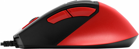 Мышь A4Tech Fstyler FM45S Air красный/черный оптическая 2400dpi silent USB 7but (FM45S AIR USB (SPORTS RED)) (id 39943)