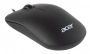 Мышь компьютерная/ Проводная мышь ACER OMW122 оптическая (1200dpi) soft-touch (3but) black (id 27303)