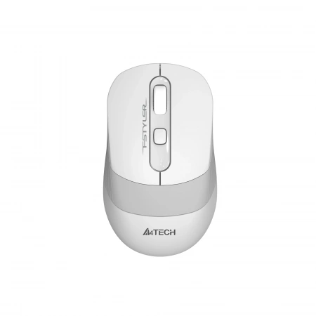 Клавиатура + мышь A4Tech Fstyler FG1010 клав:белый/серый мышь:белый/серый USB беспроводная Multimedia (FG1010 WHITE) (id 39184)