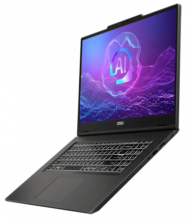 Ноутбук MSI VenturePro 17 AI A2HVEG-029XRU Core Ultra 5 225H/ 16GB/ 512GB SSD/ 16"(2048x1280) IPS AG 250nits,120Hz/ 6Gb NVIDIA GeForce RTX4050/ LAN/WiFi/BT/TPM/ HDcam/ Backlight KB/ 55.2Whr/ no OS/ 1Y (9S7-17U111-029) (id 59803)