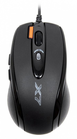 Мышь A4Tech X-718BK черный оптическая 3000dpi USB 6but (X-718BK USB) (id 39457)