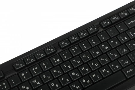 Клавиатура + мышь A4Tech Fstyler F1010 клав:черный/серый мышь:черный/серый USB Multimedia (F1010 GREY) (id 39175)