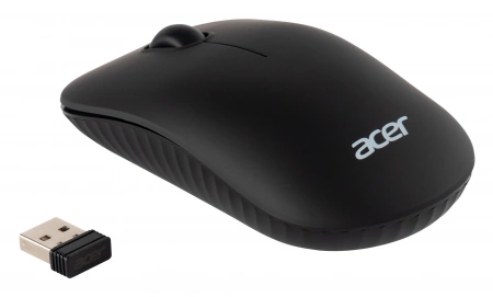 Мышь Acer OMR130 черный оптическая 1200dpi беспров. USB 3but (ZL.MCEEE.00F) (id 29370)