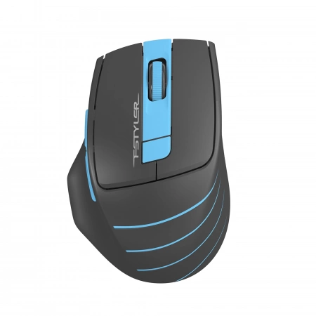Мышь A4Tech Fstyler FG30 серый/синий оптическая 2000dpi беспров. USB 6but (FG30 BLUE) (id 39824)