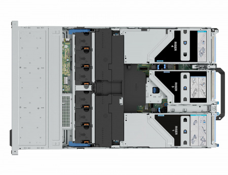 Dell PowerEdge R7625 24B HP2 (24x2.5"SAS/SATA+8 NVMe Direct, RC4, 2*PCIx16 FH(Gen5)+2*PCIx8FH+2*PCIx16 LP, HL) no ( CPU, MEM, HDDs, PSU, OCP, BOSS) H755 Front, IDRAC9 Enterprise 16G, TPM 2.0 V6, Standart Bezel, Sliding Rails, Broadcom 5720 DP 1GB LOM (id 
