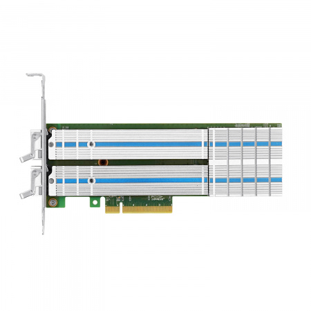 Адаптер Lr-Link LRSV9310-2ER PCle3.0 x8 2*m.2 2280/22110 NVMe Raid 0/1 Adapter (id 53725)