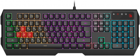 Клавиатура + мышь A4Tech Bloody B1700 клав:черный мышь:черный USB LED (B1700 (B140N + ES7 + BP-50M)) (id 39172)
