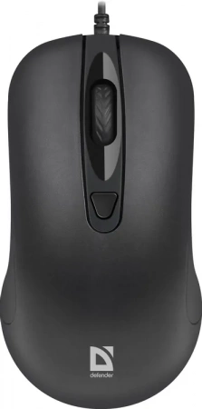 Проводная оптическая мышь Defender 52231 Classic MB-230 4кнопки,500-1600dpi,черный (id 48704)