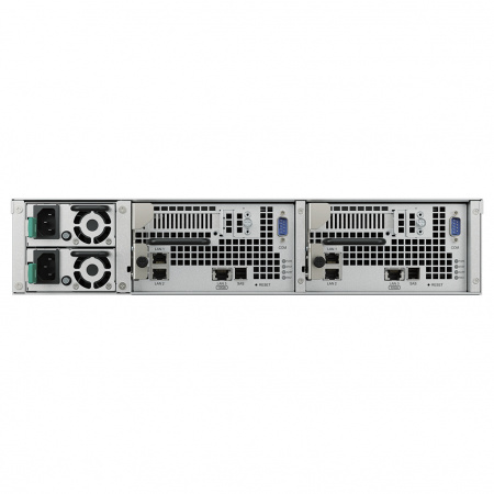 Synology SA3400D Сетевое хранилище 12x2.5"/3.5" SAS, Intel Xeon D-1541/8x2.1GHz, 8GB DDR4, 2x1 Гбит/с, 1x10 Гбит/с (id 32125)