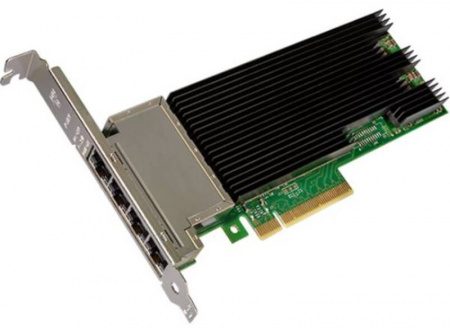 Сетевая карта Dell Intel X710-T4L QP 10Gb BASE-T PCIe FullHeight Network Adapter (540-BCRP) (id 1680)