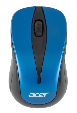 Мышь Acer OMR132 синий/черный оптическая (1000dpi) беспроводная USB для ноутбука (2but) (id 27522)