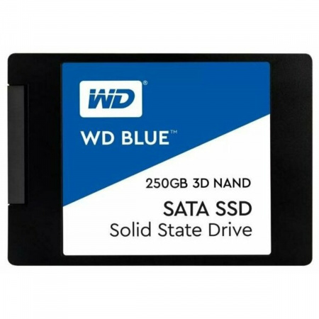 Твердотельный накопитель SSD WD Blue WDS250G3B0A  250GB 2.5" Client SATA 6Gb/s Retail (-00BNC0) (884622) {10} (id 58296)