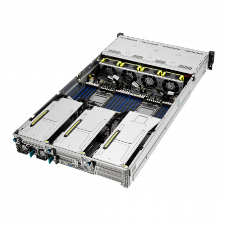 Серверная платформа Asus 2U RS720-E10-RS12 2*LGA4189 up to 270W / 32*DDR4 RDIMM / 8*3.5 SAS/SATA/NVME + 4*3.5 SAS/SATA + 2*2.5 SATA/NVME / 4*FHFL Gen4 x16 + FHFL Gen4 x8 + LP Gen4 x8 / 2*M.2 2260-80 NVME / IPMI 2.0 / VGA / 2*USB 3.2 / 2*1600W (id 56644)