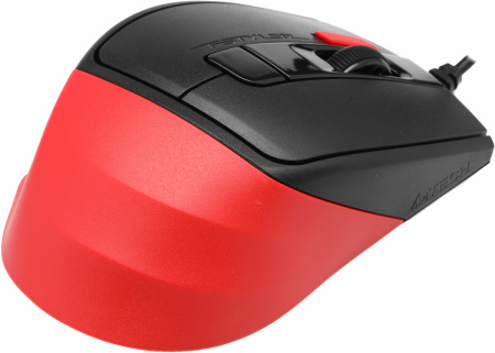 Мышь A4Tech Fstyler FM45S Air красный/черный оптическая 2400dpi silent USB 7but (FM45S AIR USB (SPORTS RED)) (id 39943)