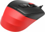 Мышь A4Tech Fstyler FM45S Air красный/черный оптическая 2400dpi silent USB 7but (FM45S AIR USB (SPORTS RED)) (id 39943)