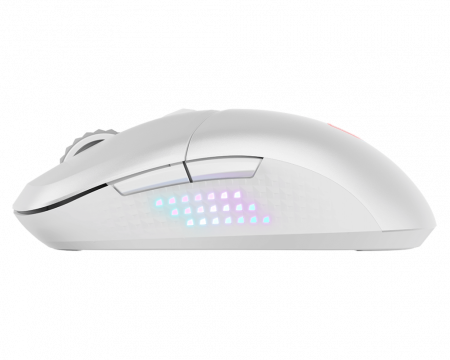 Мышь MSI VERSA 300 ELITE W белый оптическая 26000dpi беспров. BT USB2.0 6but (S12-4301450-CLA) (id 39927)