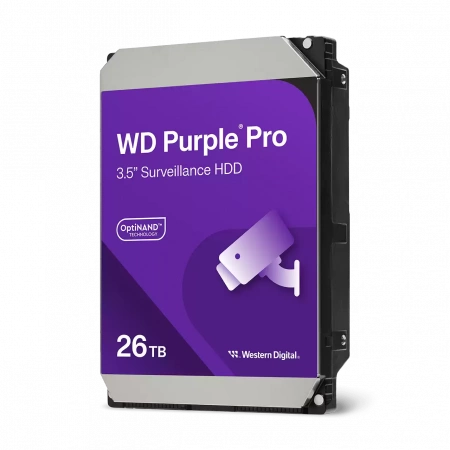 Жесткий диск WD SATA-III 26TB WD260PURP Purple Pro (7200rpm) 512Mb 3.5" (id 54522)