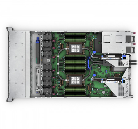 HPE PROLIANT DL360 GEN12 8SFF MR408I-O ST1 no (CPU,MEM,HDDs,PSU,OCP,BOSS),Rails (id 59323)