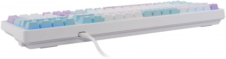 Клавиатура Acer OKW304 механическая белый USB for gamer LED (ZL.KBDCC.01V) (id 31737)