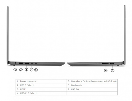 Lenovo IdeaPad 3 15ABA7 AMD Ryzen 7 5825U / 8Gb Onboard / 256Gb SSD / 15.6" (1920x1080) TN, AntiGlare, 250nits / AMD Radeon Vega 8 Graphics / No LAN / WiFi / BT / Cam / 38Wh / Non BacklitKB / NoOS / Blue / 1Y (id 17539)