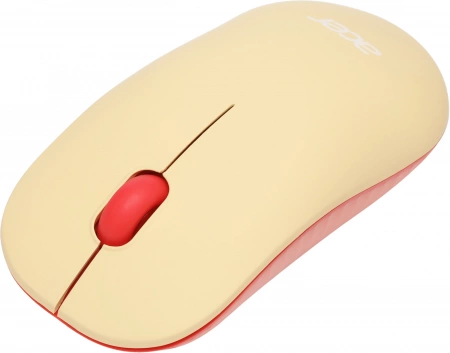 Мышь Acer OMR205 розовый/бежевый оптическая 1200dpi беспров. USB для ноутбука 3but (ZL.MCEEE.02L) (id 32301)