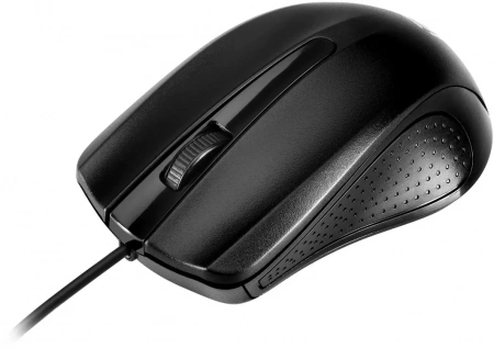 Мышь Оклик 225M черный оптическая 1200dpi USB для ноутбука 3but (997791) (id 55667)