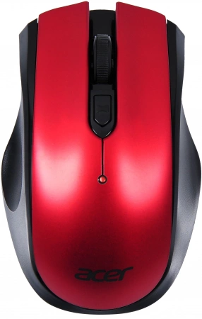 Мышь Acer OMR032 черный/красный оптическая 1600dpi беспров. USB 3but (ZL.MCEEE.009) (id 29367)