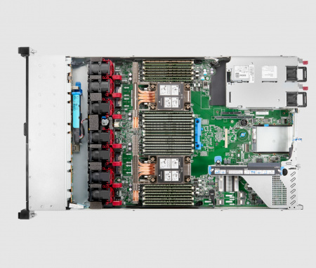HPE DL360 GEN10 PLUS 8SFF ST1 ( up to 8*2.5 SAS/SATA, 2 PCIe: 1x16 FH,1x16 LP) no ( CPU, MEM, HDDs, PSU, OCP) SR416i-a, HPE iLO 5, 2*800W PSU, Rails (id 39163)