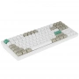 Классическая TKL (80%) механическая клавиатура Keychron Q3 Max - 3 типа подключения, 87 клавиш, цвет Shell White, переключатели Gateron Jupiter Red (id 56784)