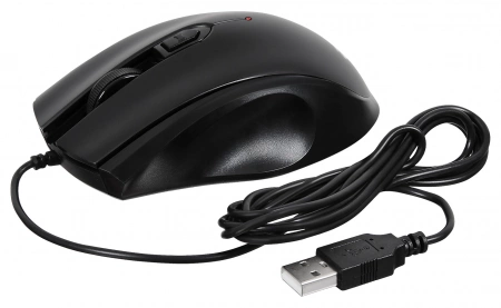 Мышь компьютерная/ Проводная мышь Acer OMW020 оптическая (1600dpi) USB (3but) black (id 30865)