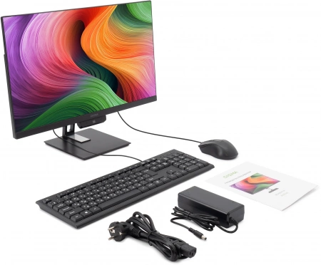 Моноблок Digma Action / Intel N95 / 8GB DDR4 / 256GB SSD / 21.5" (1920x1080) IPS, Anti-Glare, 250nits / Intel UHD Graphics / LAN / WiFi / BT / CAM / Card-Reader / Win 11 Pro / 60W ext / KB&M (USB) / Black / 1Y (id 55600)
