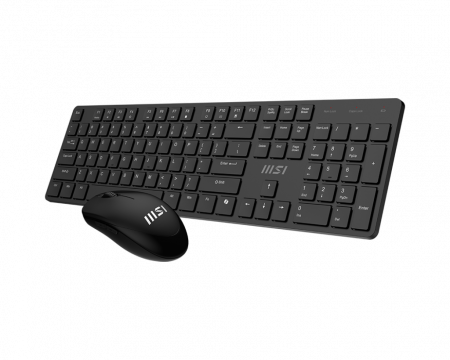 Клавиатура и мышь Keyboard and Mouse MSI FORGE K200 Combo, Wireless, Black (id 35975)
