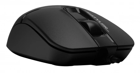 Мышь A4Tech Fstyler FM12 черный оптическая 1200dpi USB 3but (FM12 BLACK) (id 39452)