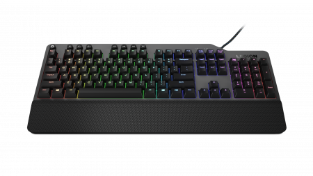 Клавиатура Lenovo Legion K500 RGB механическая черный USB Multimedia for gamer LED (подставка для запястий) (id 39205)