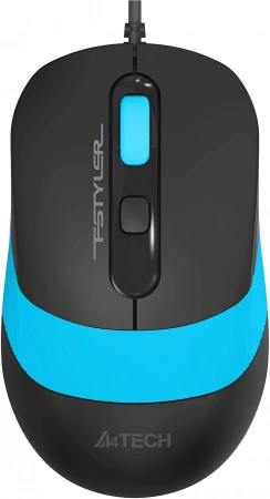 Клавиатура + мышь A4Tech Fstyler F1010 клав:черный/синий мышь:черный/синий USB Multimedia (F1010 BLUE) (id 39176)