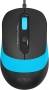 Клавиатура + мышь A4Tech Fstyler F1010 клав:черный/синий мышь:черный/синий USB Multimedia (F1010 BLUE) (id 39176)