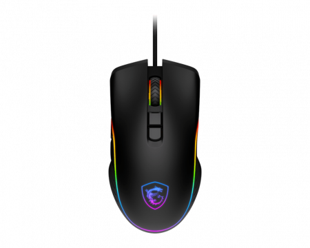 Мышь проводная Mouse MSI FORGE GM300, Wired, 118g, DPI 7200, Symmetrical design, RGB LED, black (id 33914)