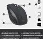 Мышь беспроводная Logitech MX Anywhere 2S Graphite (NANO RECEIVER) (910-006211) (id 20540)