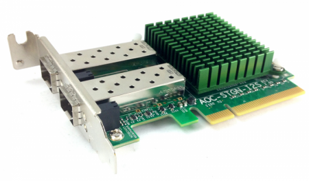 Сетевой адаптер Supermicro AOC-STGN-I2S Ethernet Server Adapter 82599ES 10GbE Dual Port SFP+ (id 37315)