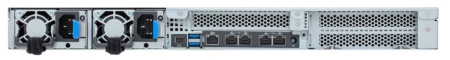 GigaByte R133-X11-AAB1 / 1U / 1*LGA1700 up to 95W / 4*RAM UDIMM ECC / 4*3.5" SATA + 4*2.5" 7mm SATA + 1*m.2 2280/22110 / 2*1Gb + 2*10Gb / 1*FHFL PCIe Gen5 x16 or 2 x FHFL PCIe Gen5 x8 slots for GPUs + 1*FHHL PCIe Gen4 x4 slot / 2*800W / Rails / (id 61363)
